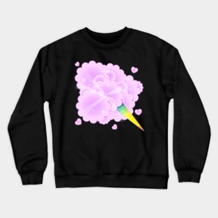 Cotton Candy Lover Crewneck Sweatshirt